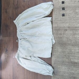Eliza Faulkner linen blouse
